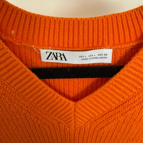 ZARA KNIT VEST - Picture 4 of 6